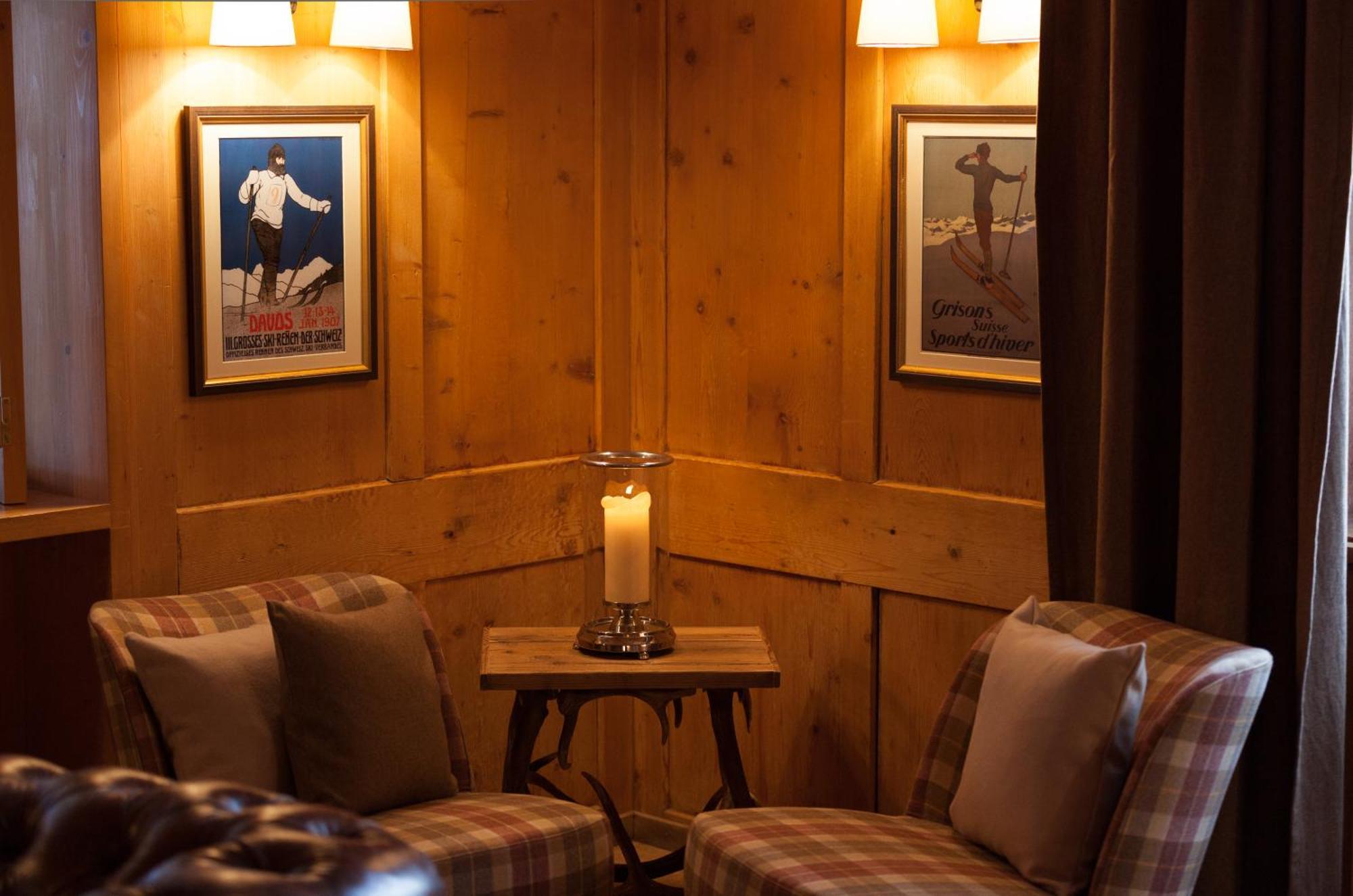 Boutique-Hotel Garni Bellevue Davos Wiesen Kültér fotó