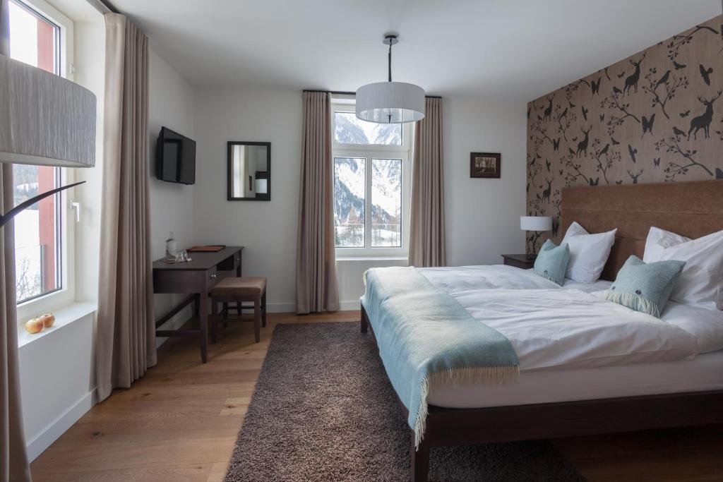 Boutique-Hotel Garni Bellevue Davos Wiesen Szoba fotó