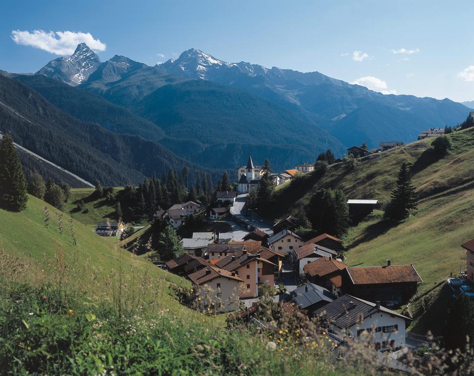 Boutique-Hotel Garni Bellevue Davos Wiesen Kültér fotó